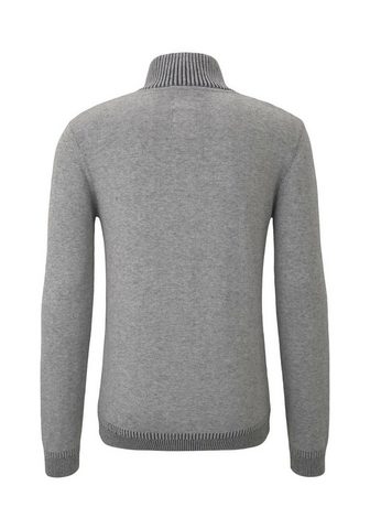 TOM TAILOR Пуловер с воротником-стойкой Кардиган ...