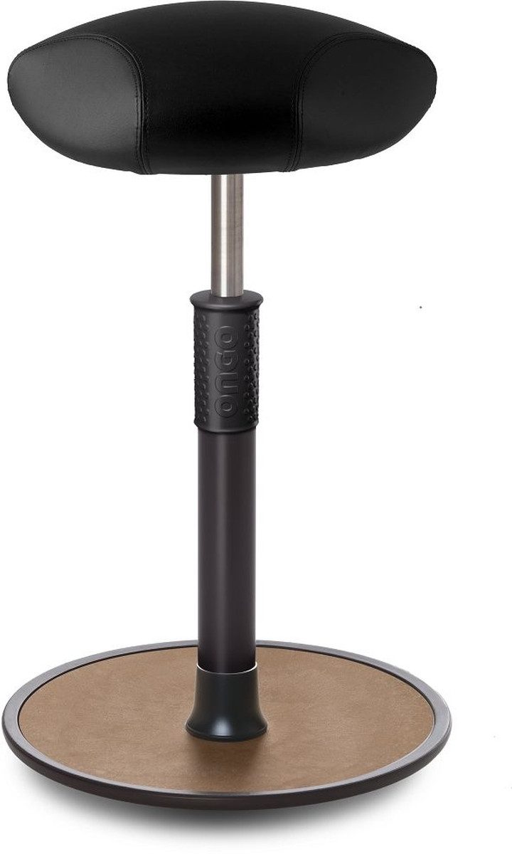 ONGO Stehhilfe Sitz- Stehhocker Free Tall Triangel skai Kunstleder schwarz schwarz /N