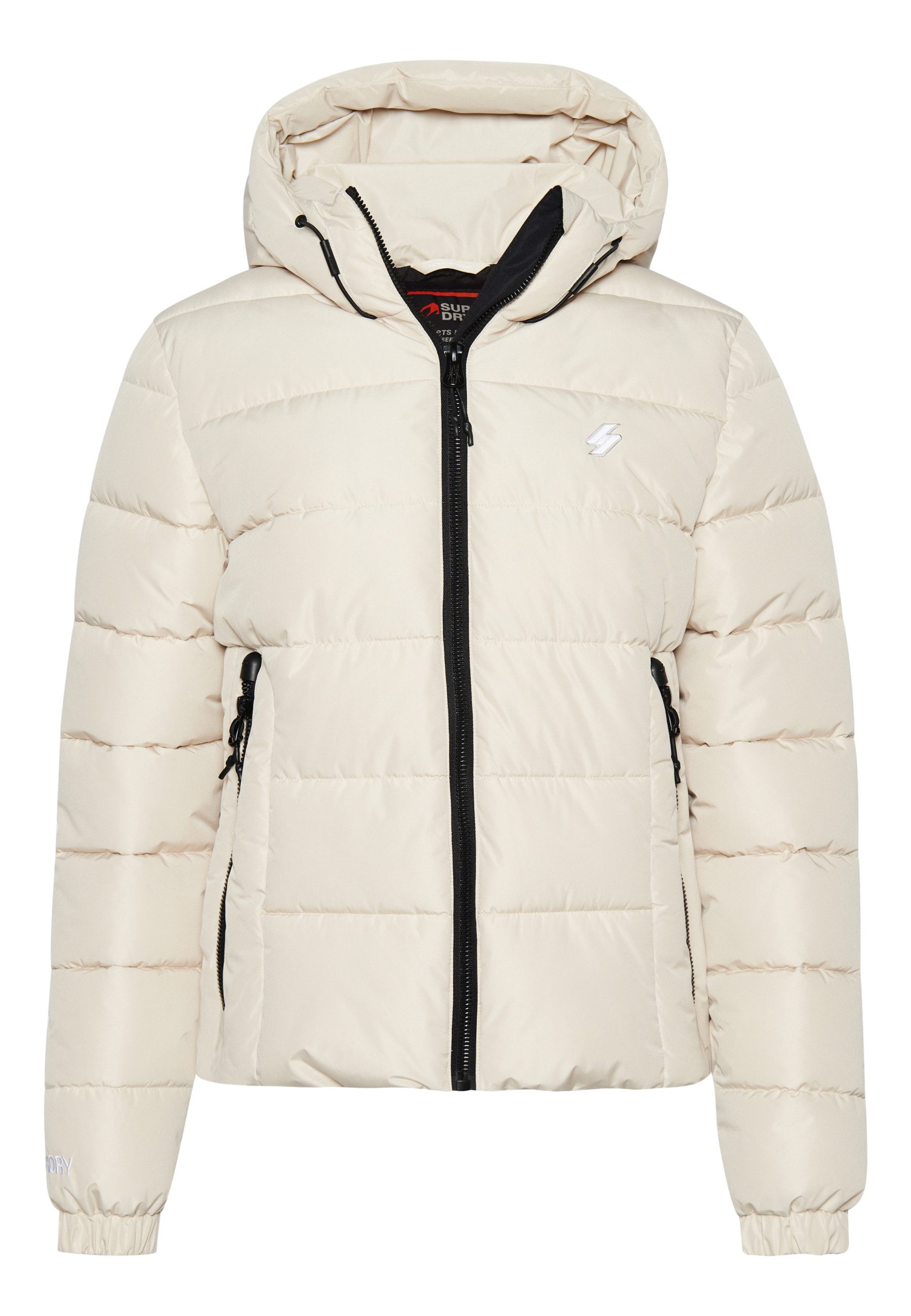 Superdry Steppjacke Jacke Spirit Sports Steppjacke mit Kapuze und (1-St)