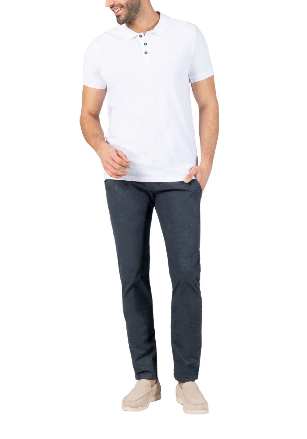 TIMEZONE Herren Chino Hose SLIM JANNOTZ Mid Waist Slim Fit - Blau Beige Gra günstig online kaufen