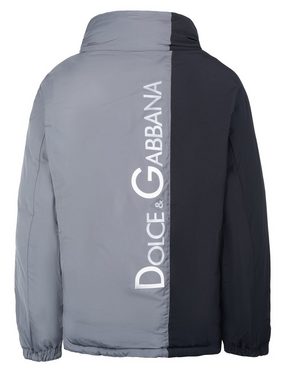 DOLCE & GABBANA Langjacke Dolce & Gabbana Wendejacke schwarz