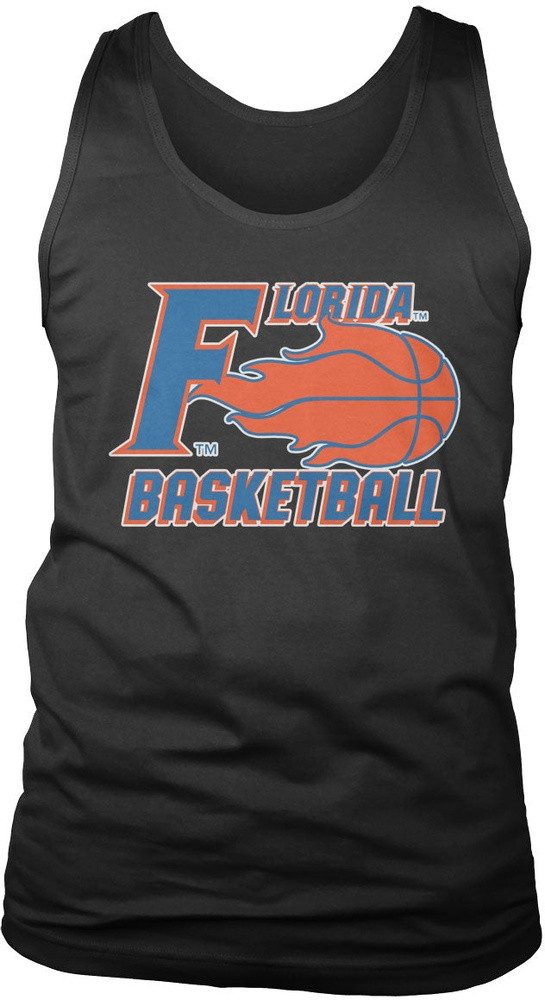 University of Florida T-Shirt Florida Basketball Flame Tank Top