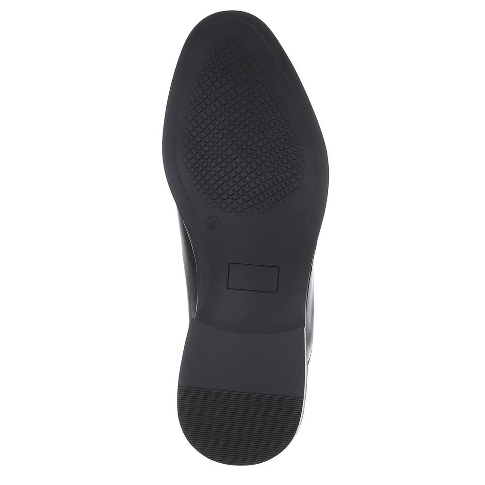 Coolwalk Eleganter Herrenschuh im Slipper-Stil für festliche Anlässe Slipper (89858801) Blockabsatz Business-Schuhe in Schwarz