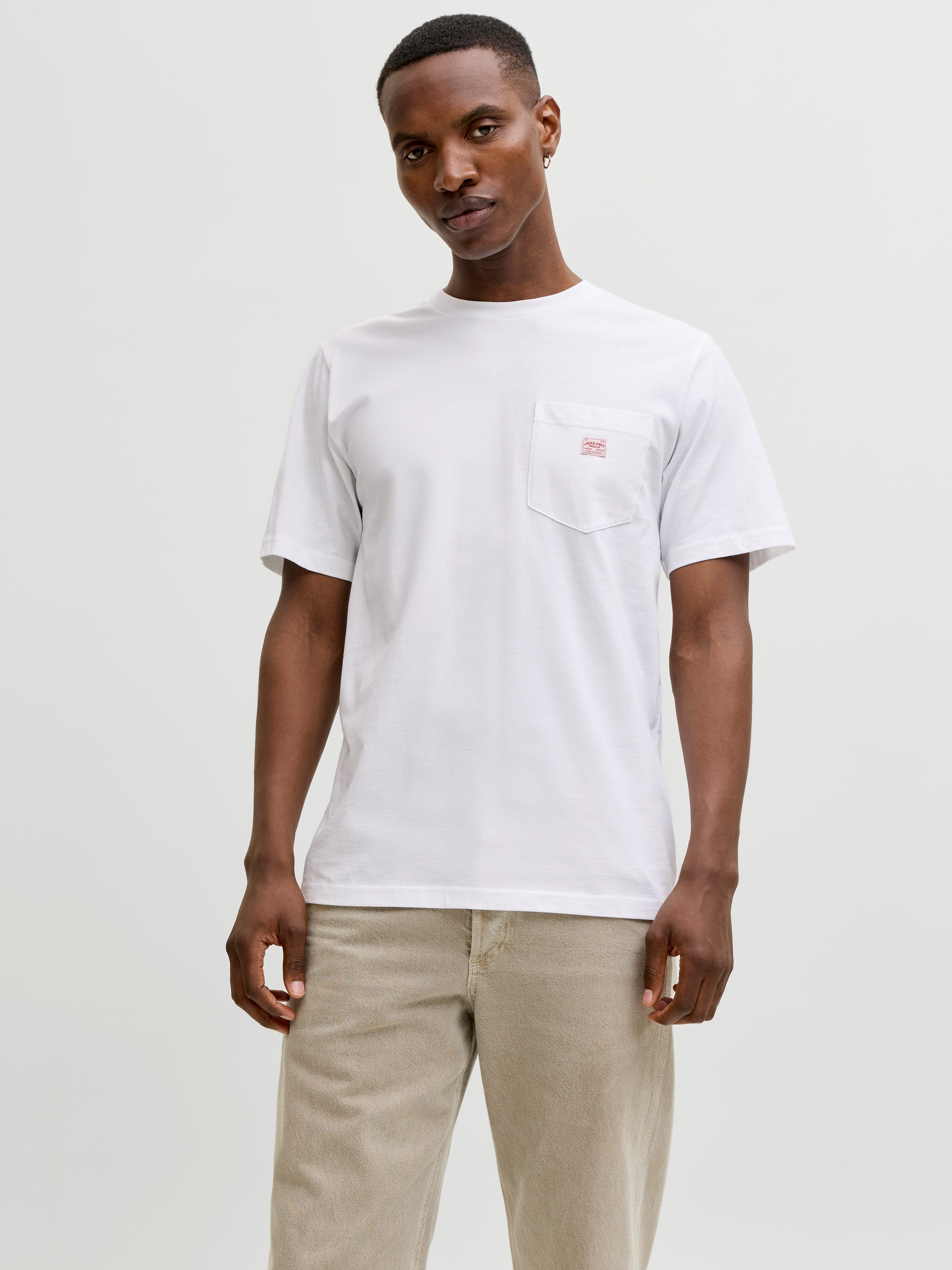 Jack & Jones Kurzarmshirt JPRBLUCALEB SS TEE SN günstig online kaufen