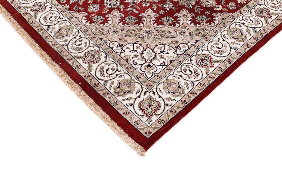 Orientteppich Indo Keshan 200x201 Handgeknüpfter mm rechteckig, Nain Orientteppich 12 Quadratisch, Höhe: Trading