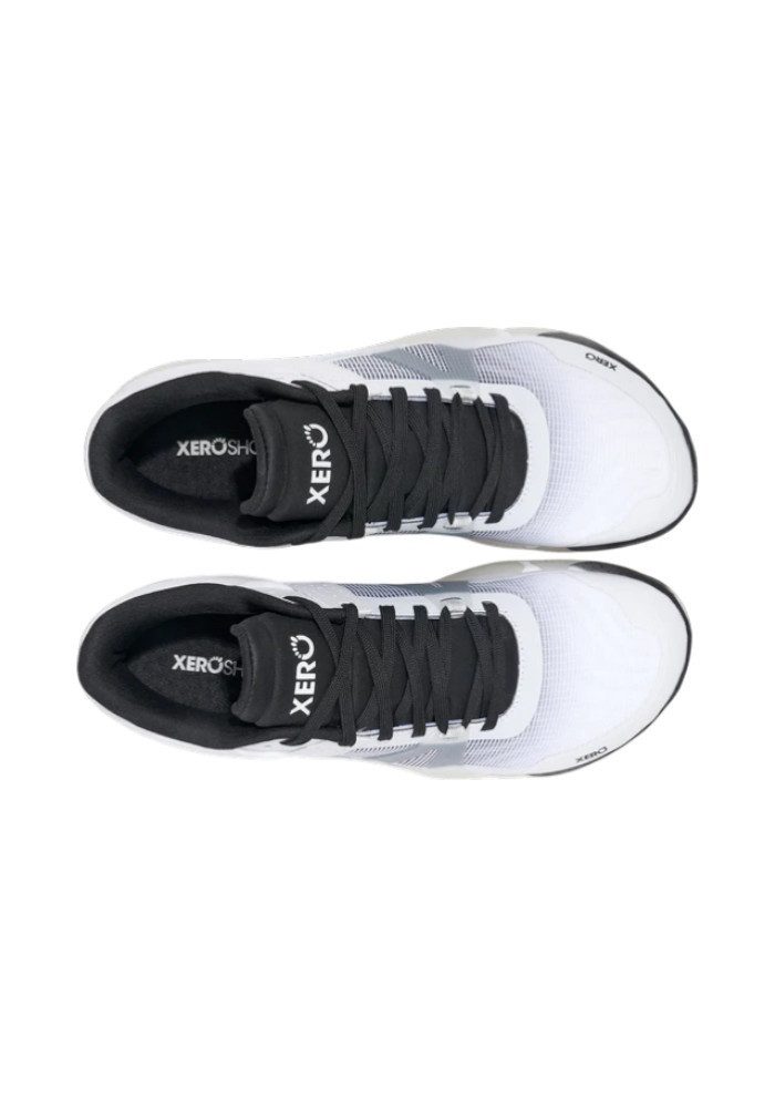 Xero Shoes Barfussschuhe Indoor X1 Low (Minimal-Basketball) weiss/schwarz Herren Fitnessschuh