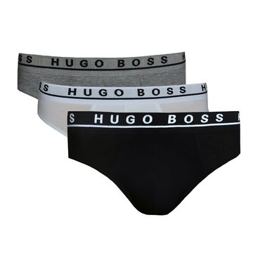 BOSS Slip 3x Hugo Boss Sportslip Minislip Brief Cotton (3-St)