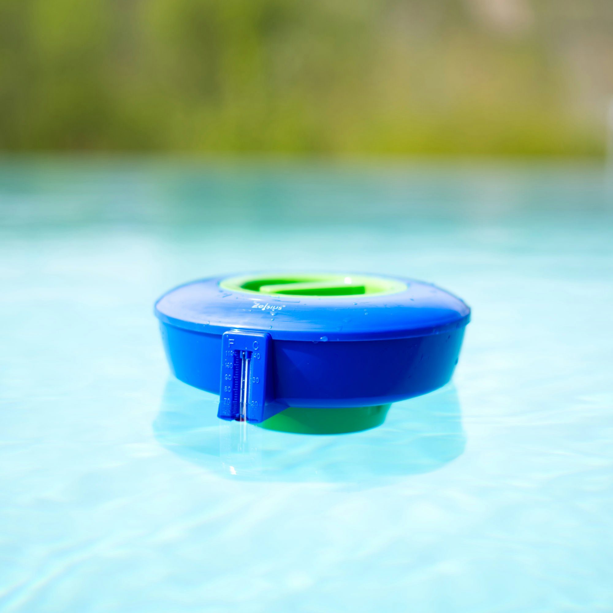Zelsius Chlordosierschwimmer Pool Dosierschwimmer mit Thermometer, günstig online kaufen