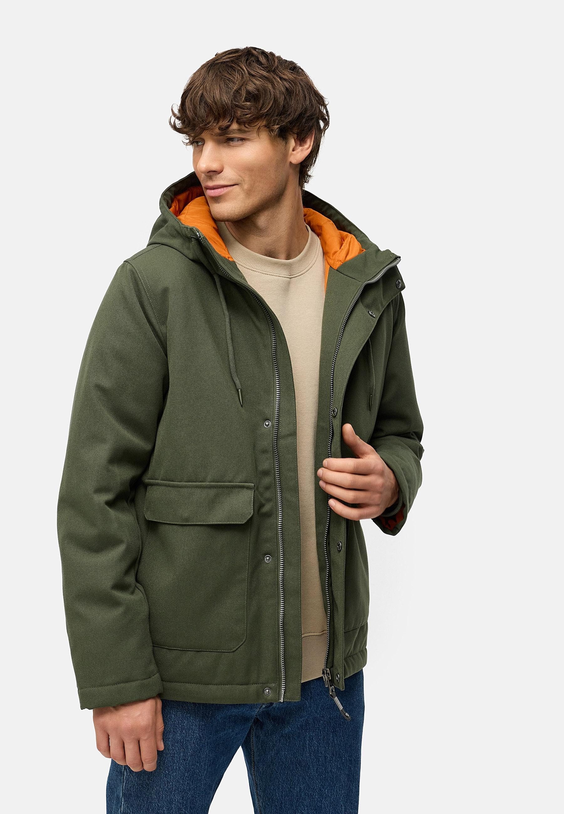 Ragwear Winterjacke Mr Them stylische Herren Outdoorjacke mit großer Kapuze
