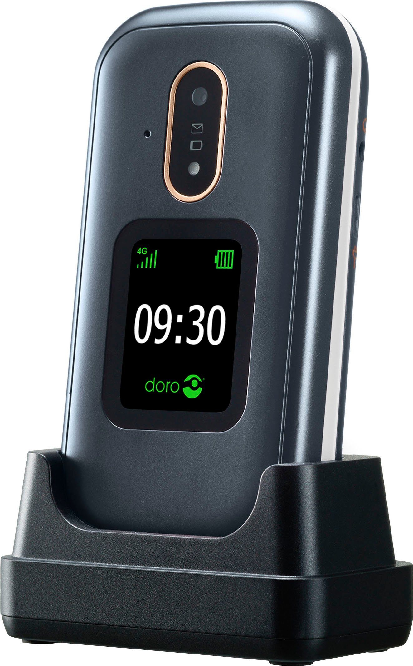Doro 7080 Smartphone (7,11 cm/2,8 5 MP Speicherplatz, Zoll, Kamera) GB 4