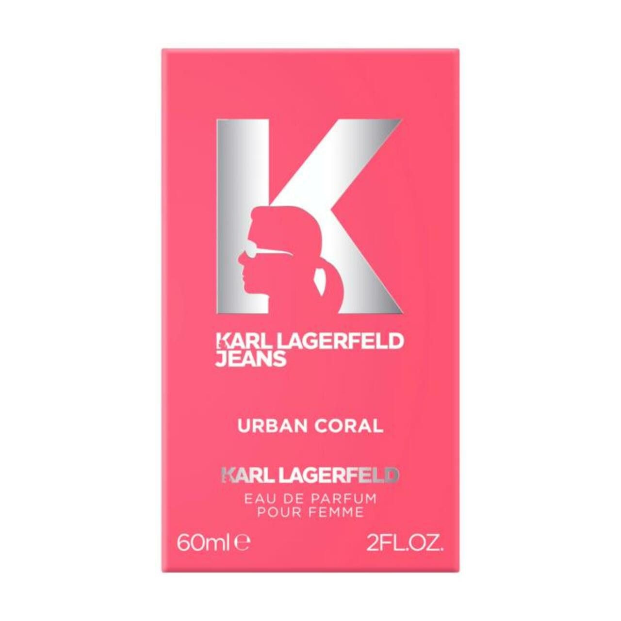 KARL LAGERFELD Eau de Parfum Jeans Urban Coral for Her EdP, Damenduft, Floral