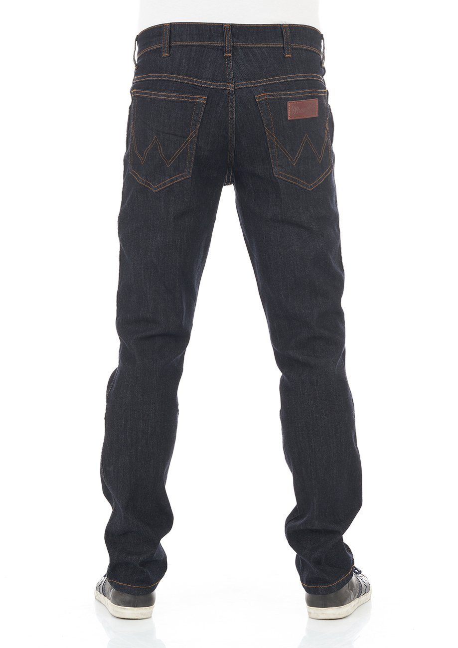 Wrangler Slim-fit-Jeans TEXAS SLIM RINSE Stretch (90A) Dark Rinse mit DARK