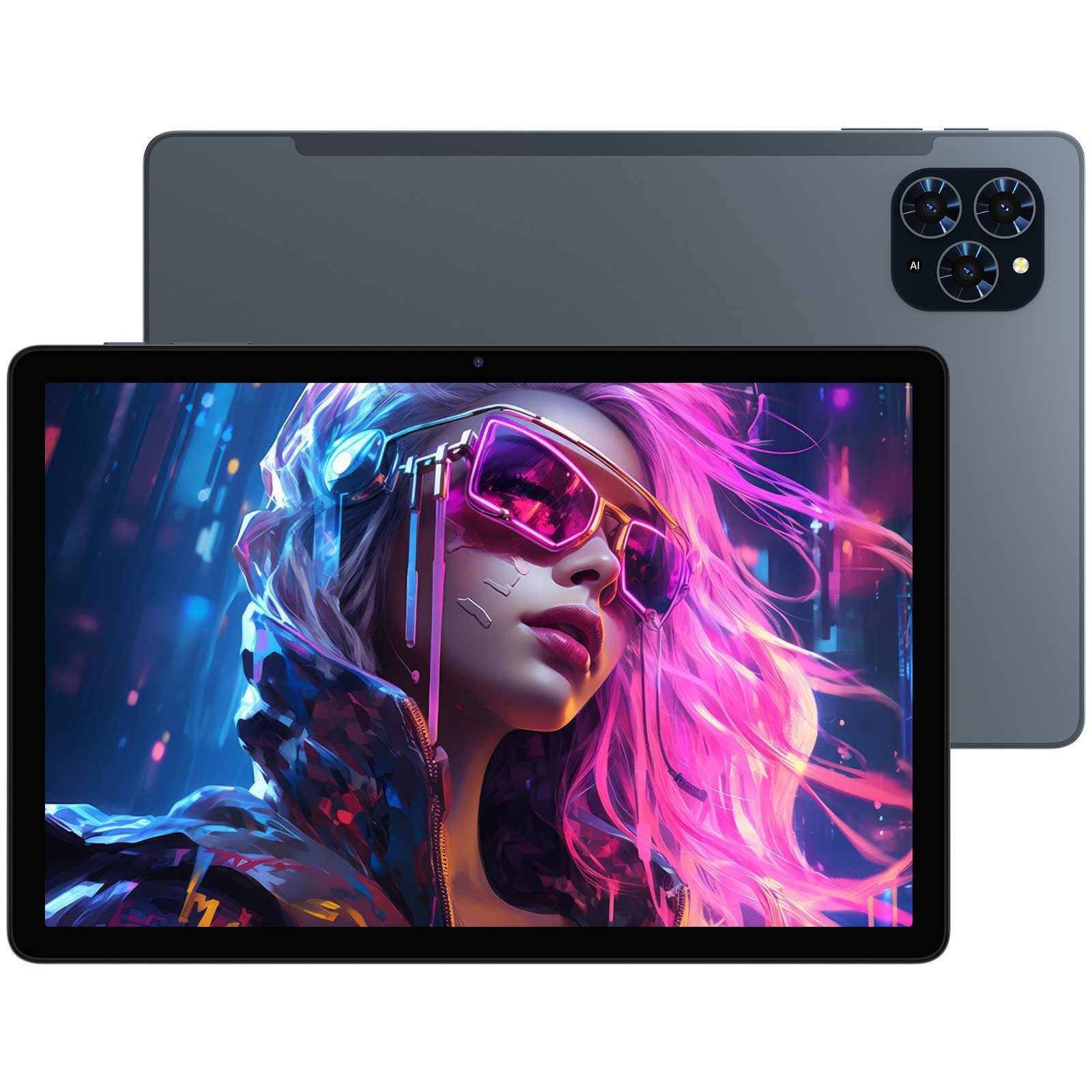 TABWEE 11" FHD Android 16 WiFi mit Tastatur/Maus/Hülle Tablet (11", 128 GB, Android16, Android 16, FHD Display, KI-Unterstützung, mit Zubehör)