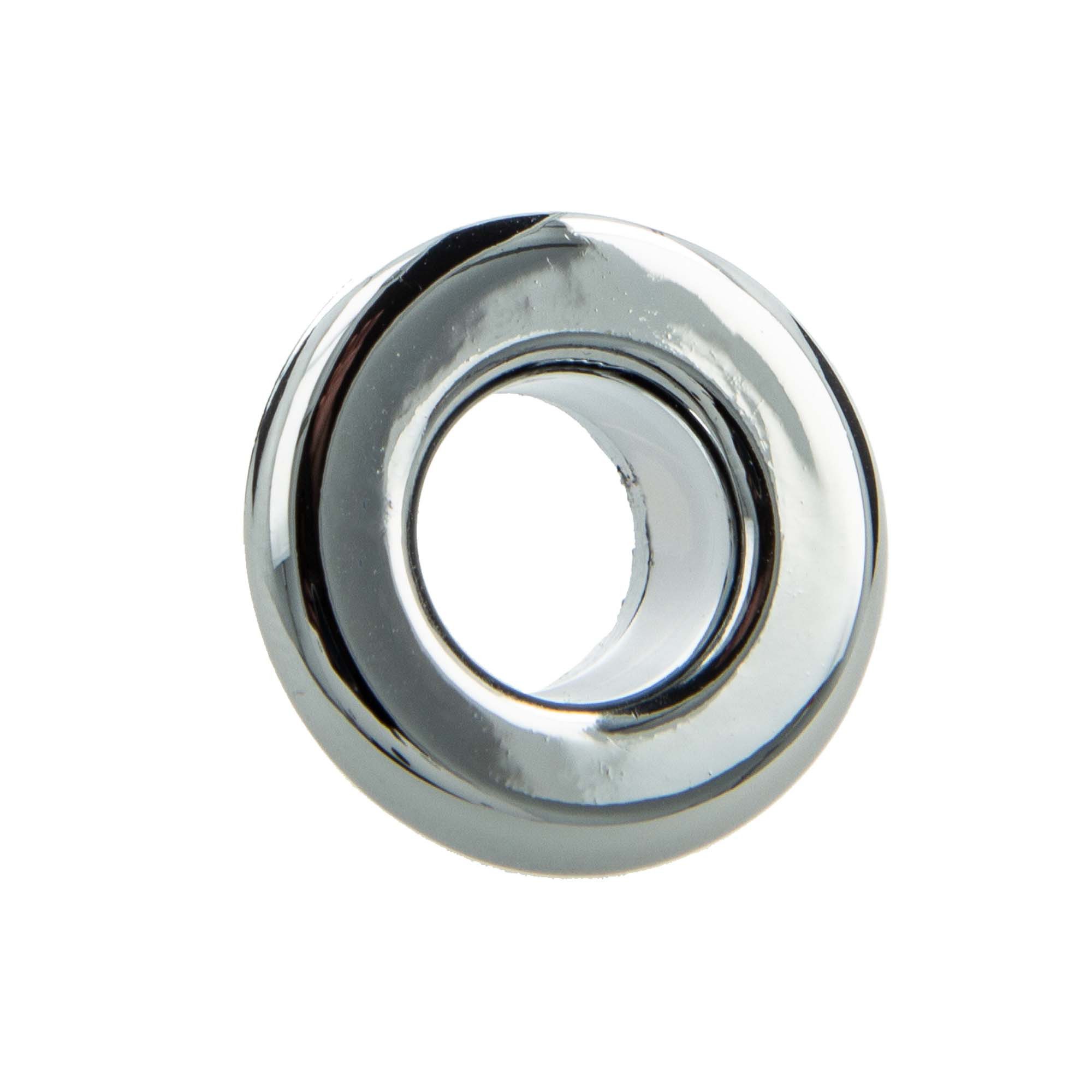 tecuro Badarmatur Überlaufblende Ø 14/19/24/28 mm Abdeckung Ring für Überlaufloch