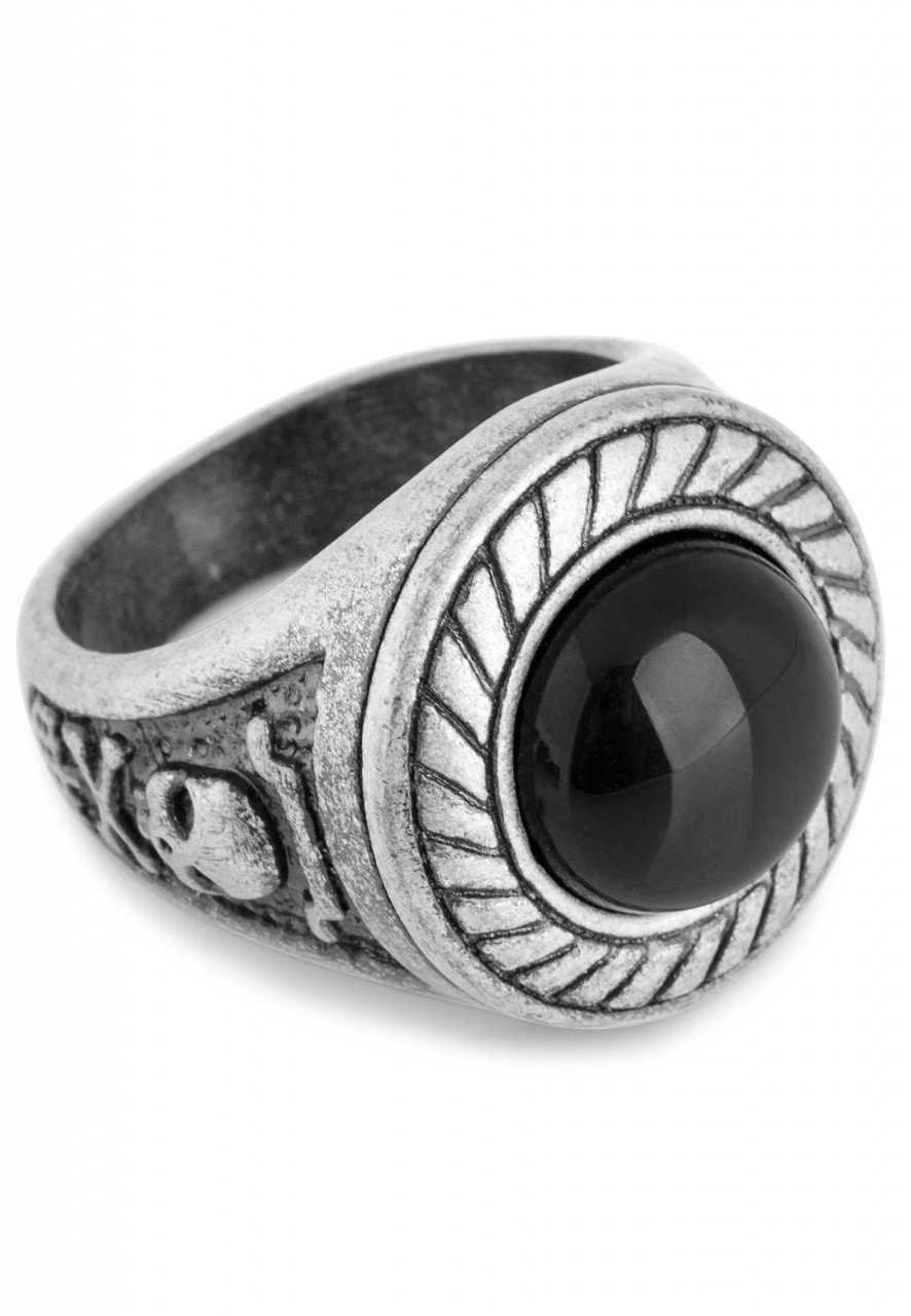 Akitsune Siegelring Mortis Ring Silber EU 57 - UK P - US 8