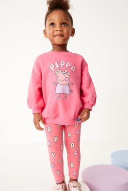 Next Shirt & Leggings Peppa Pig Sweatshirt und Leggings im Set (2-tlg)