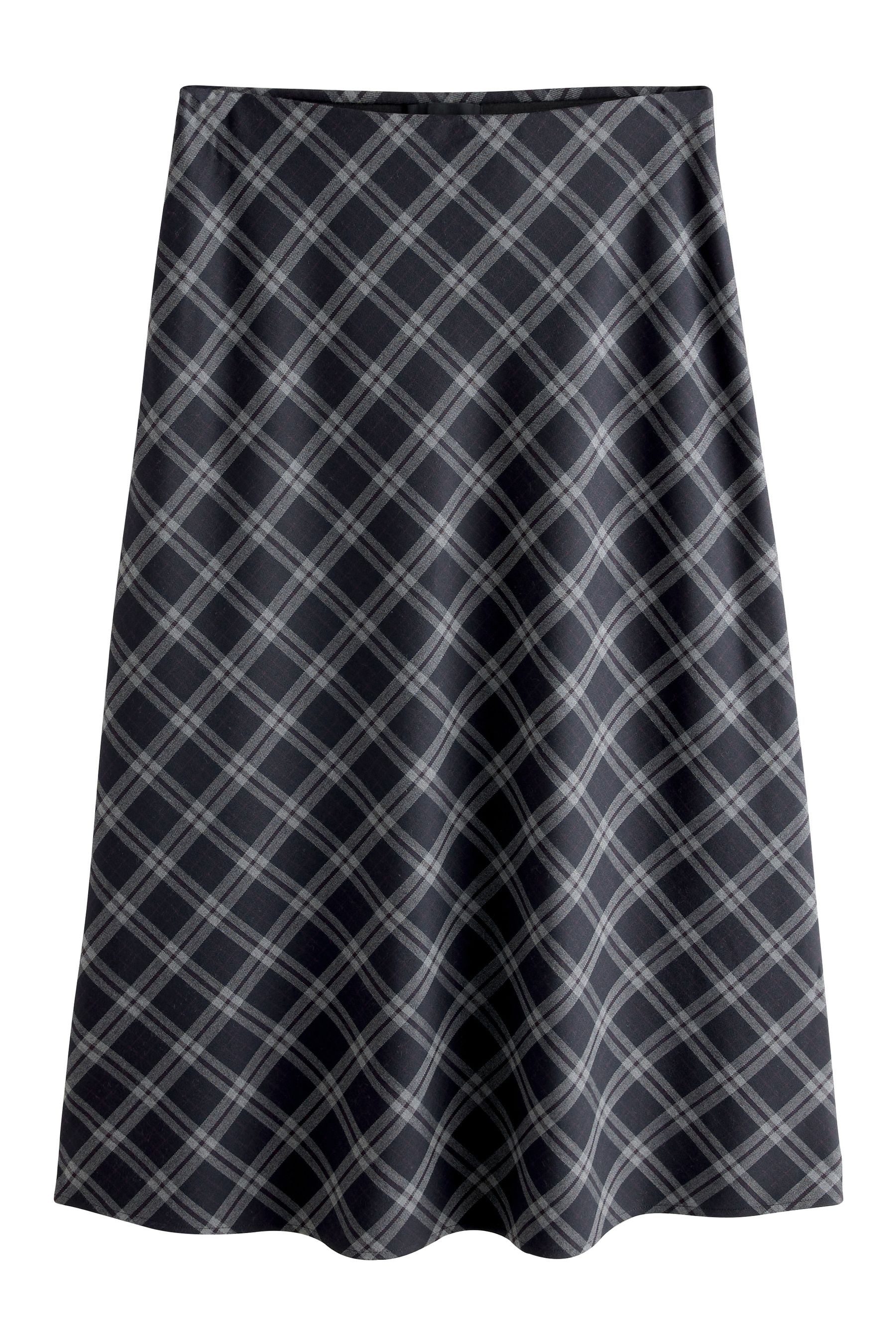 Next Midirock Midi-Schlupfrock mit Karomuster (1-tlg) günstig online kaufen