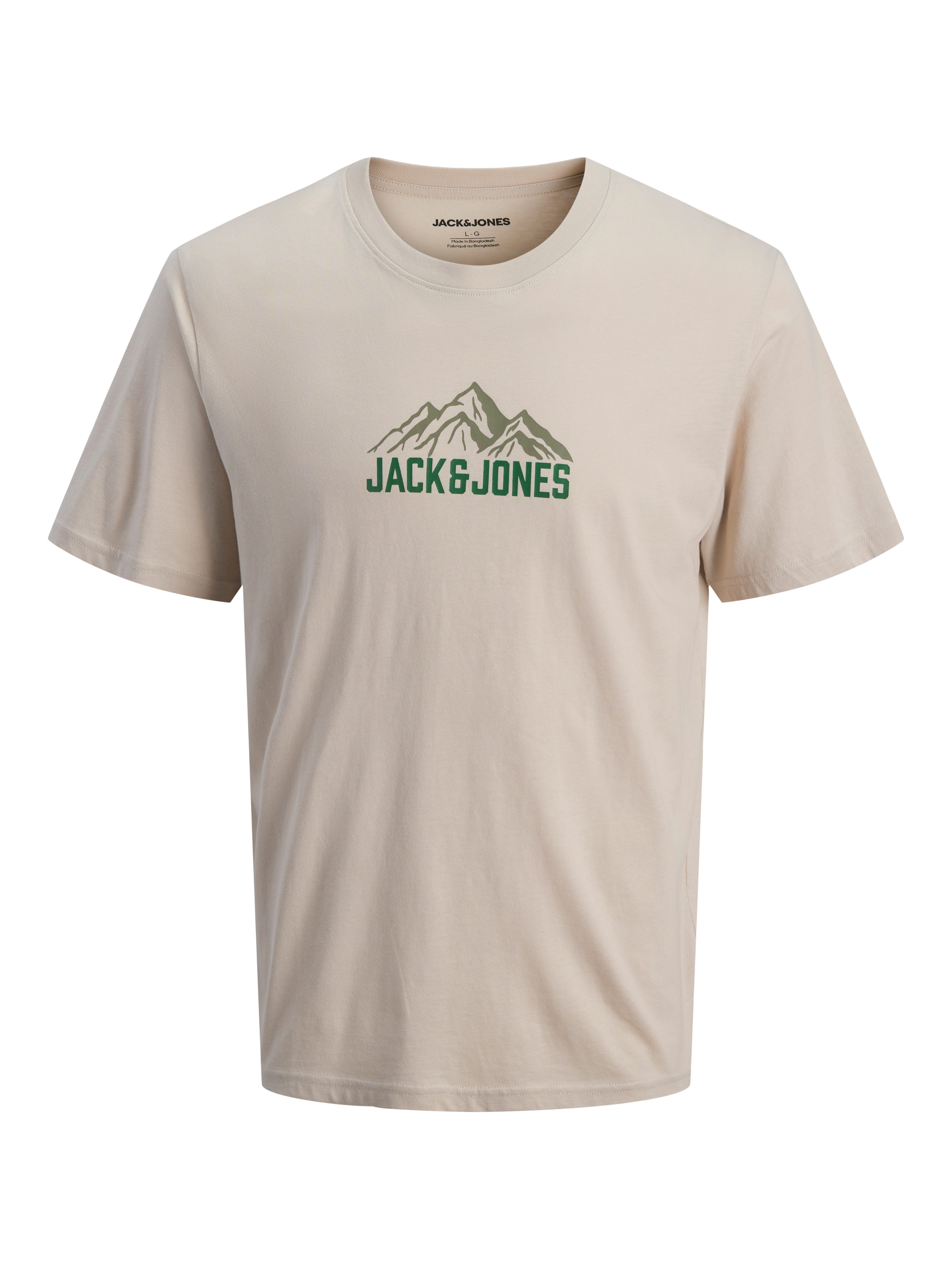 Jack & Jones T-Shirt JJROCHE TEE SS CREW NECK Baumwolle, regular fit