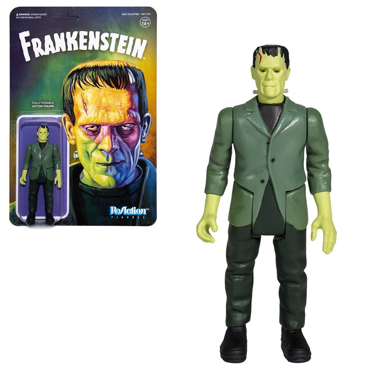 Actionfigur UNIVERSAL MONSTERS WAVE 2 FRANKENSTEIN REACTION ACTIONFIGUR