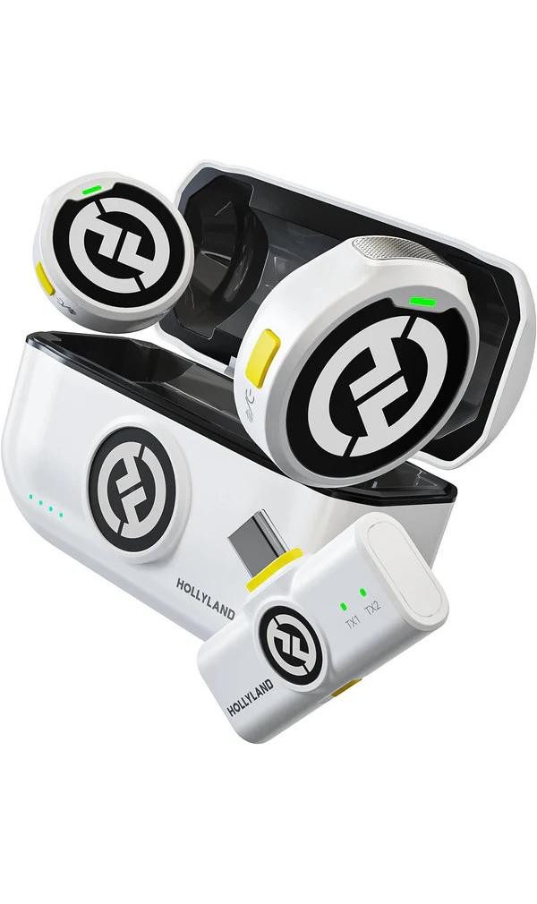 Hollyland Mikrofon Lark M2 für USB-C weiß