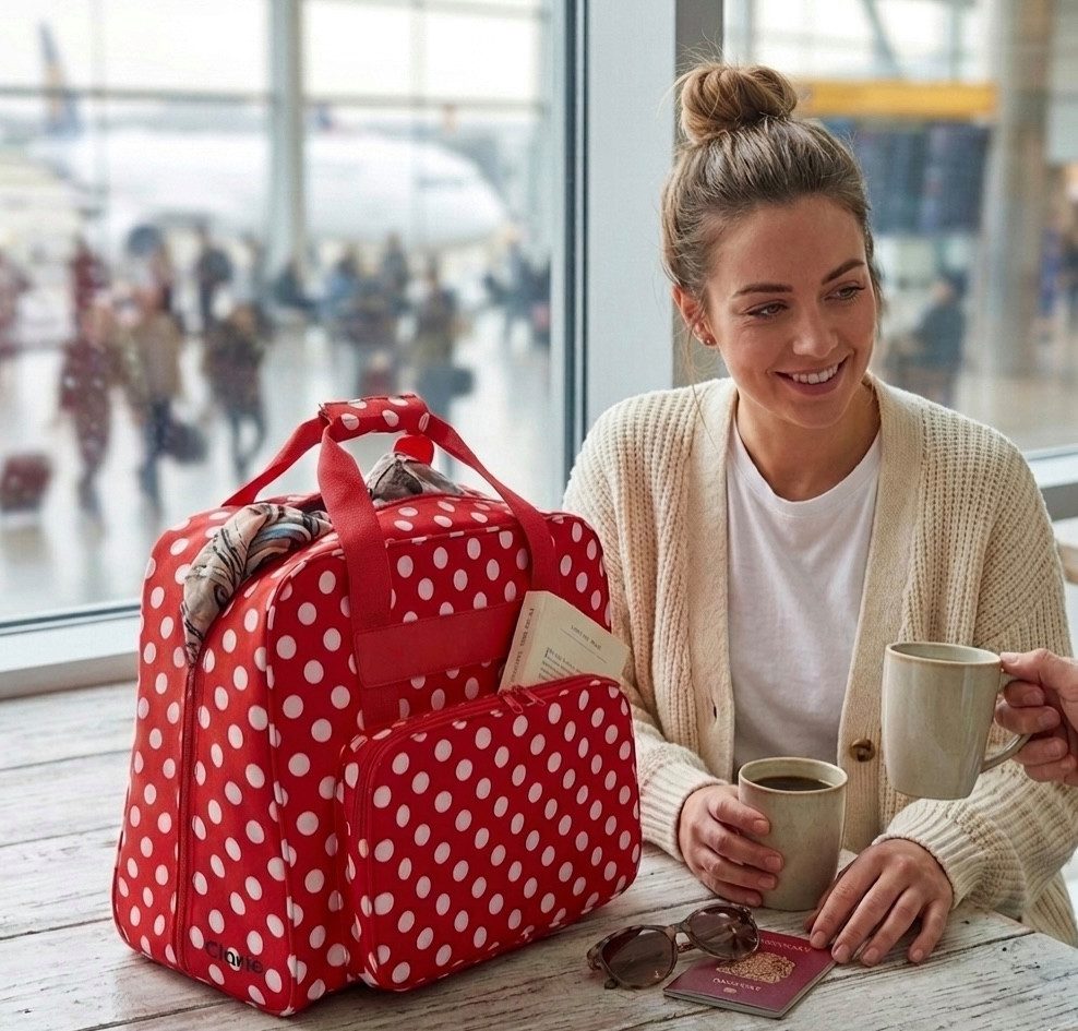 Clarie Freizeittasche Universaltasche CNT-263, Der perfekter Begleiter, gepolsteter Griff, Rundum-Zipper