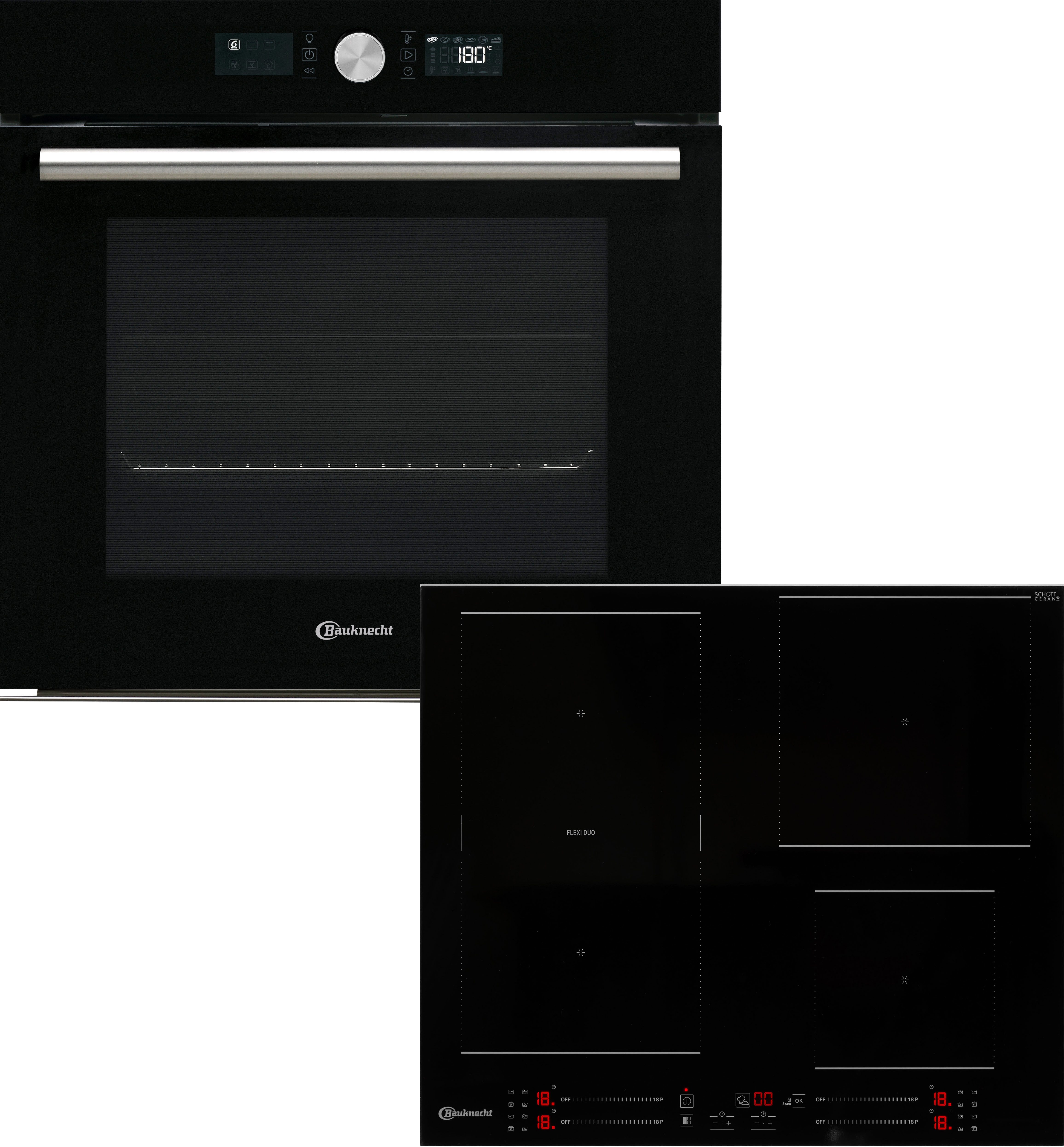 Backofen-Set BAKO 4 PF16 BLACK
