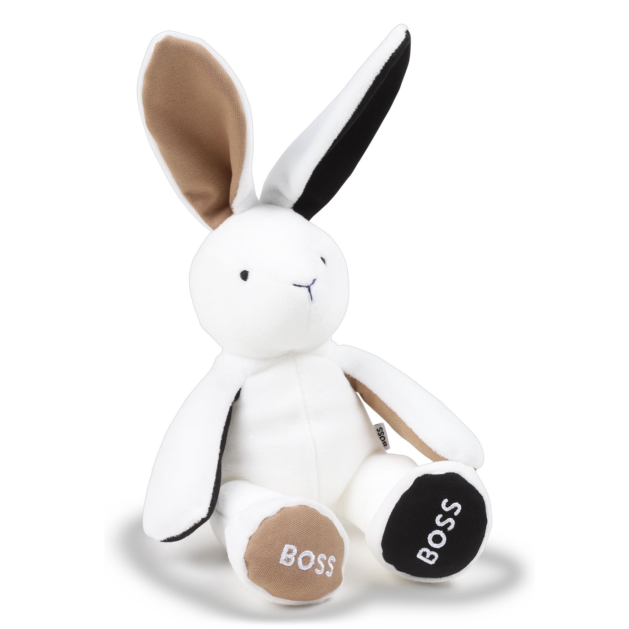 Boss Kidswear Kuscheltier Boss Kidswear Hase - Kuscheltier in weiß mit Logo