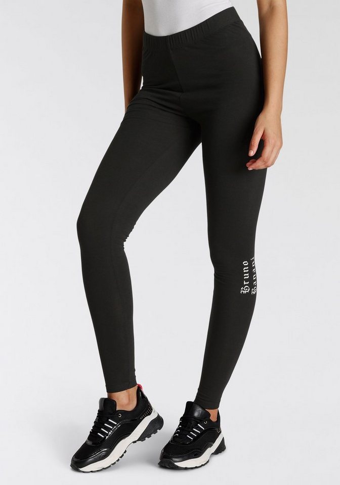 Bruno Banani Leggings kleiner Logo-Druck NEUE KOLLEKTION