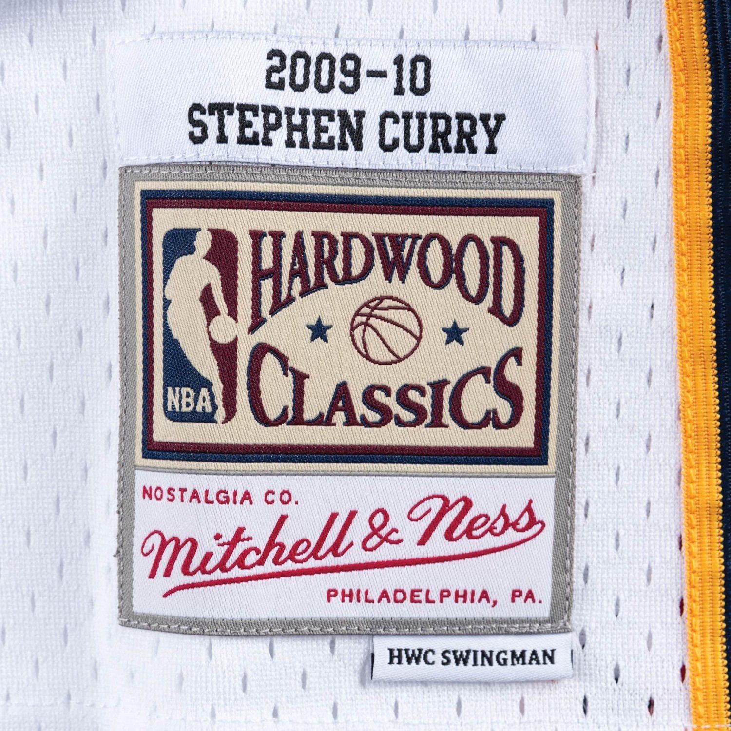 Mitchell & Ness Basketballtrikot Swingman Jersey State Warriors 200910 Stephen Cur