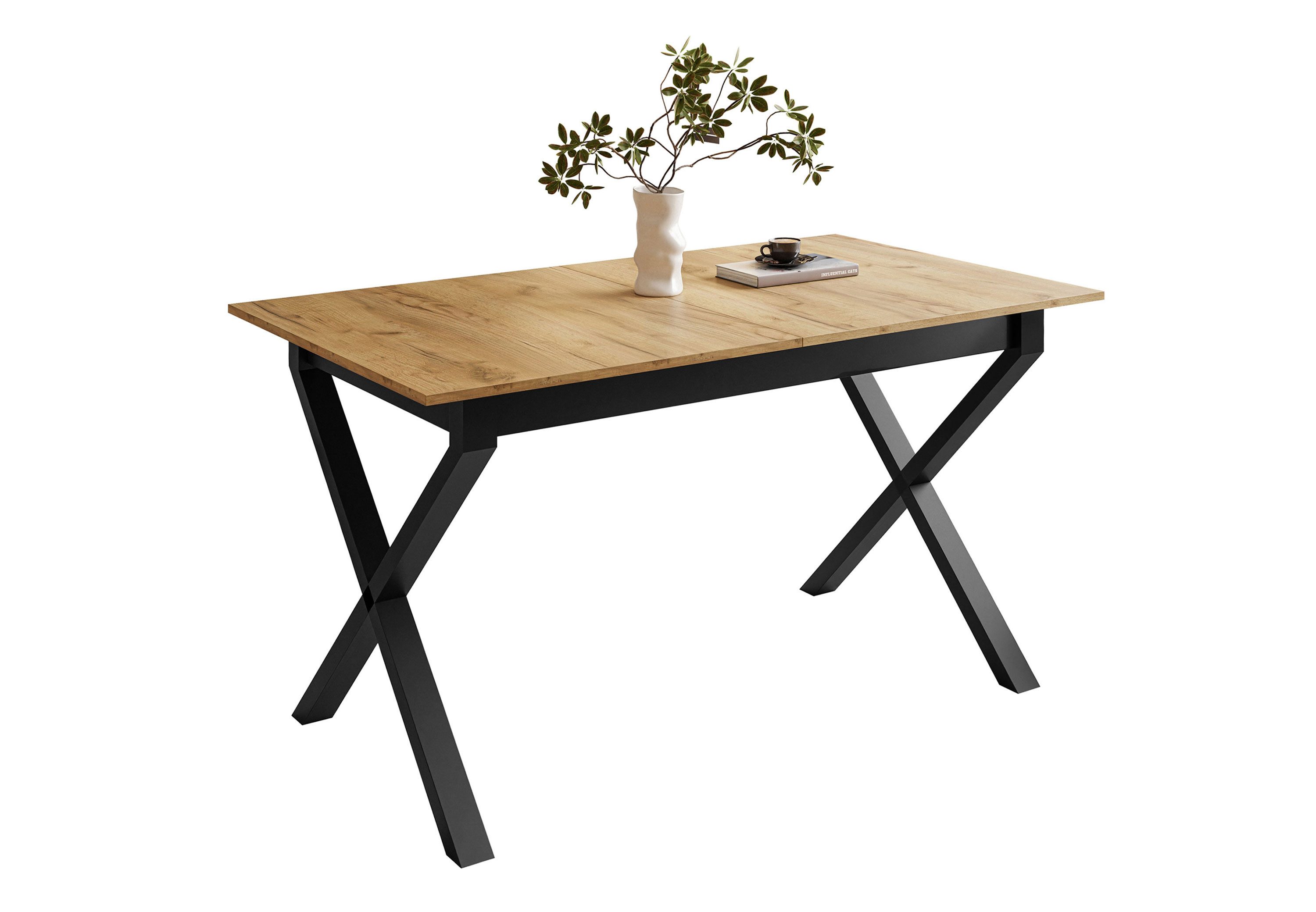 Lookway Esstisch ARTON II ausziehbarer Tisch 140 cm, Breite: 140-195