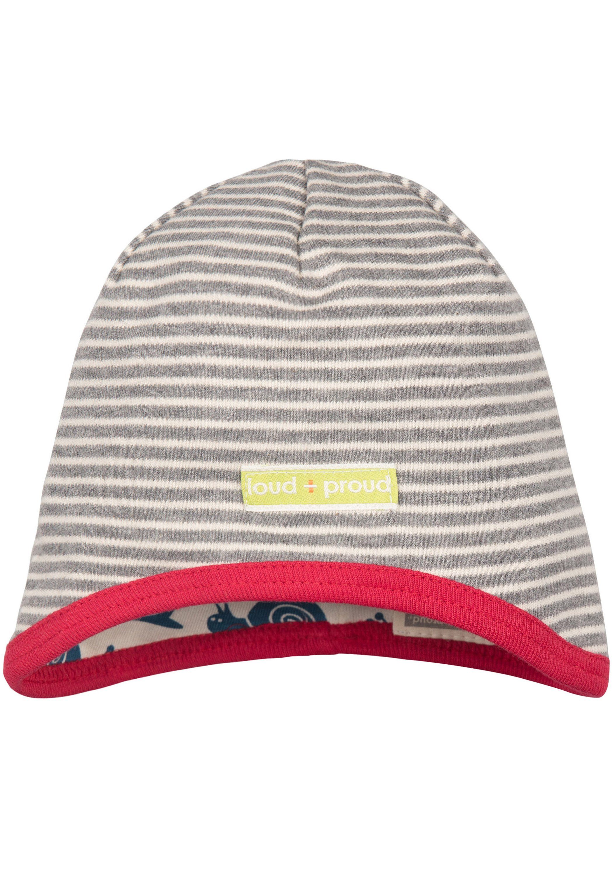 Wendemütze und proud Beanie Kleinkinder grey loud + für Babys