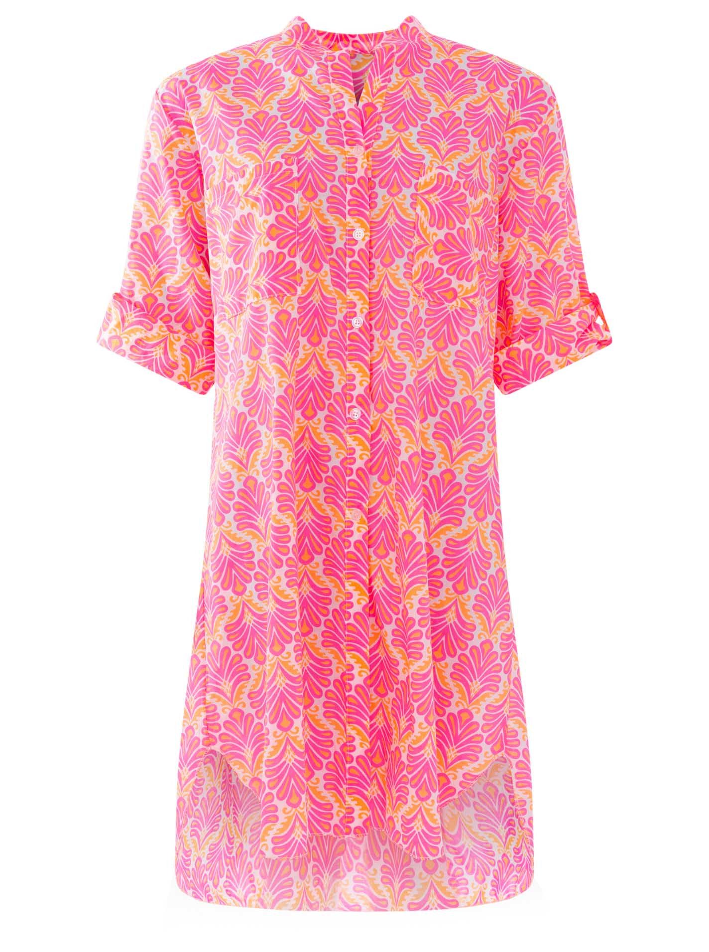 Zwillingsherz Longbluse Tunika "Neon Farben"