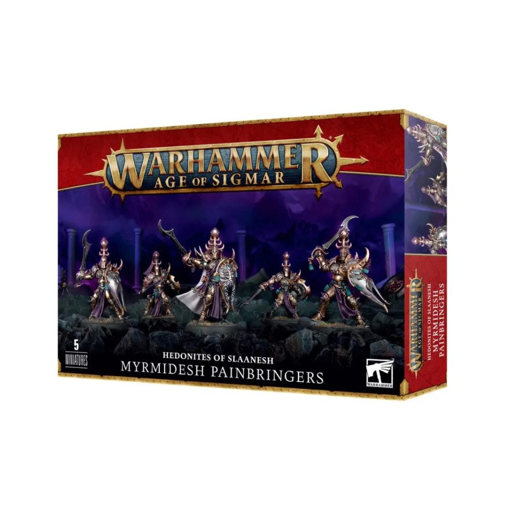 Spielfigur Warhammer Age of Sigmar Chaos Hedonites of Slaanesh Myrmidesh Painbrin