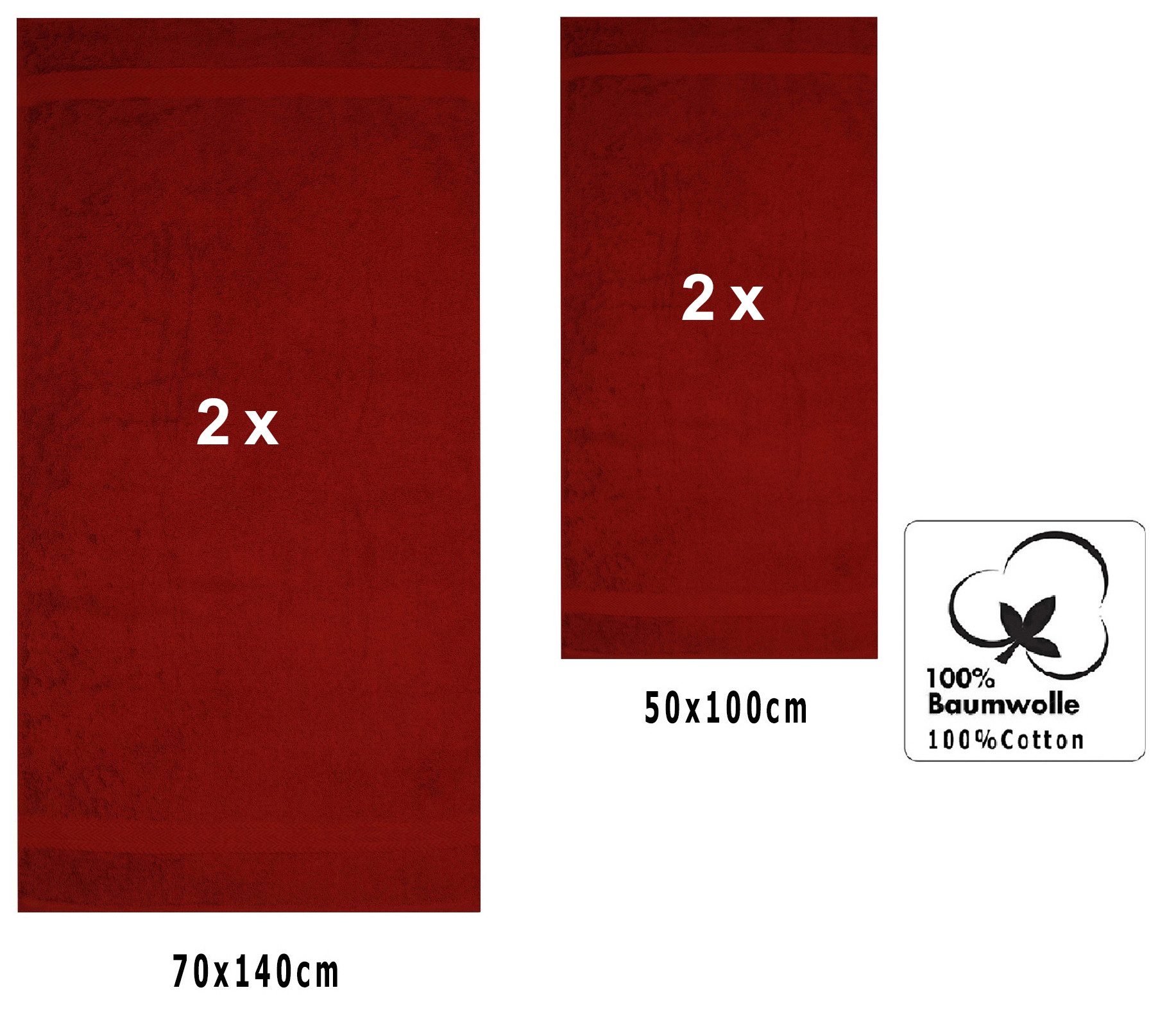 Betz Handtuch Set 4-tlg. PREMIUM 2 günstig online kaufen