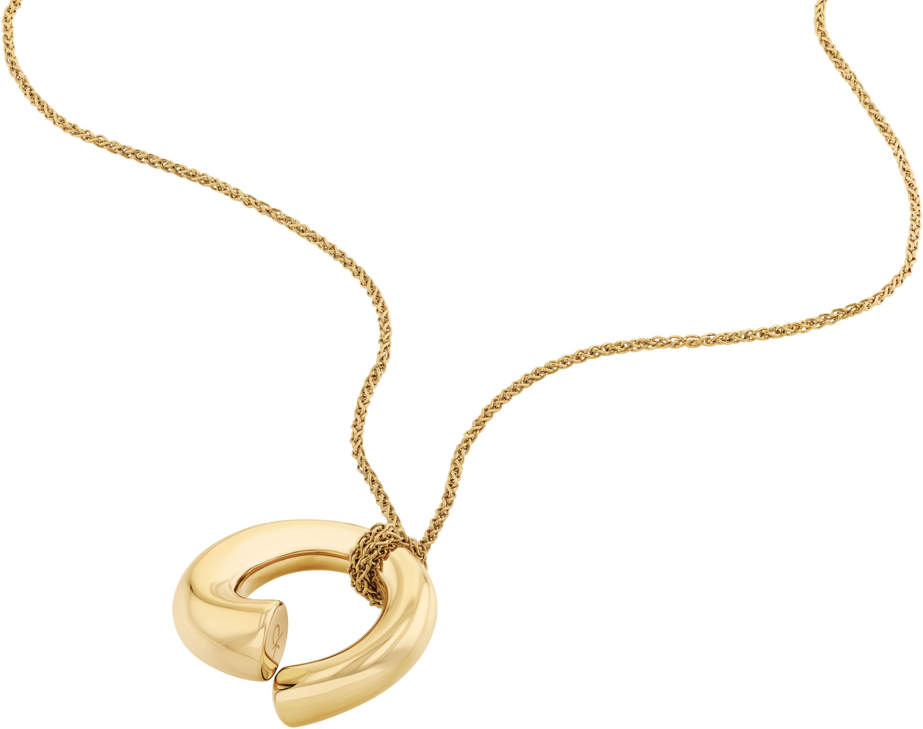 Calvin Klein Kette mit Anhänger CK SPIRAL, 35000760, 35000761
