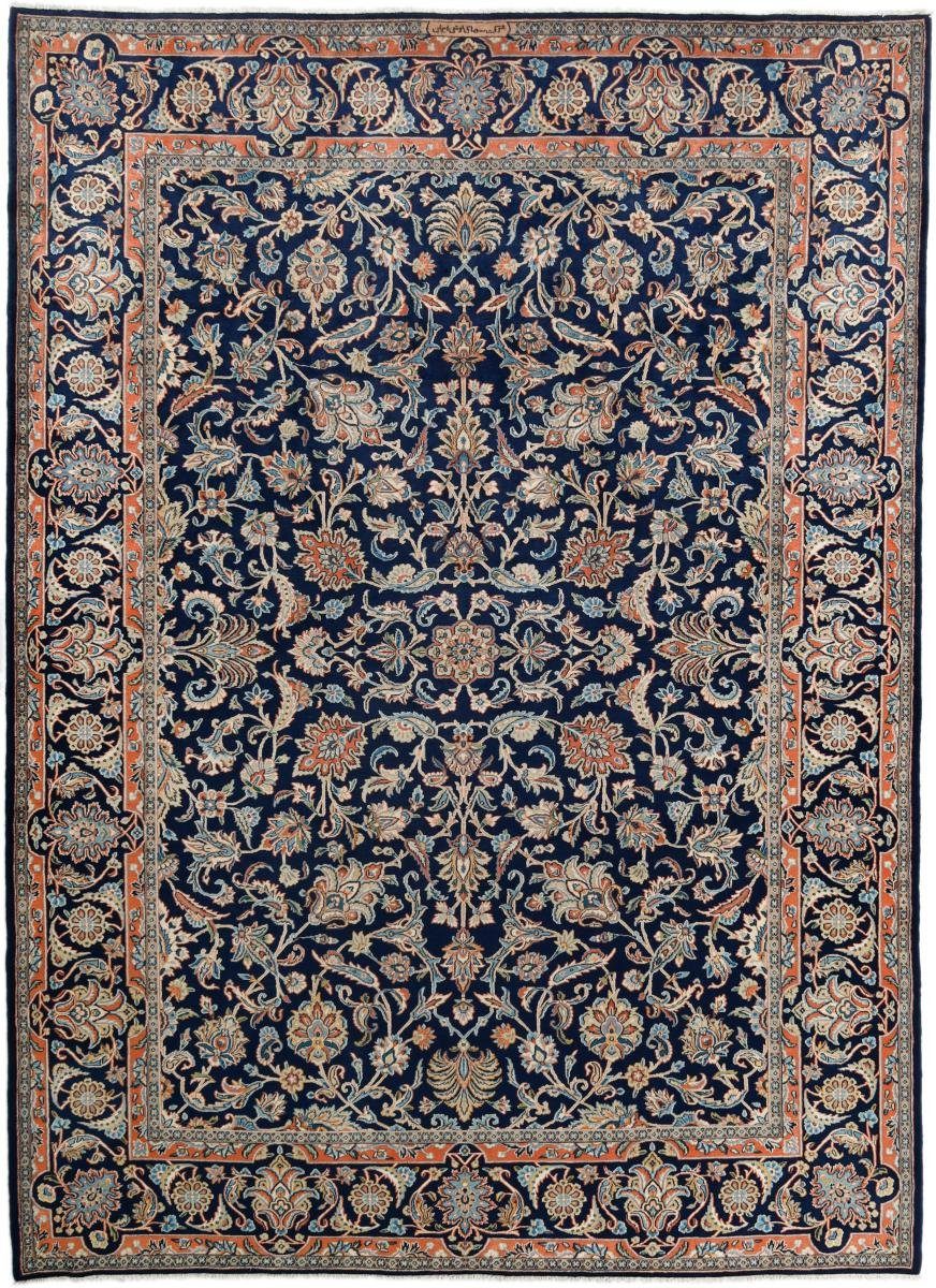 Orientteppich Kerman 253x349 Handgeknüpfter Orientteppich / Perserteppich, Nain Trading, rechteckig, Höhe: 12 mm