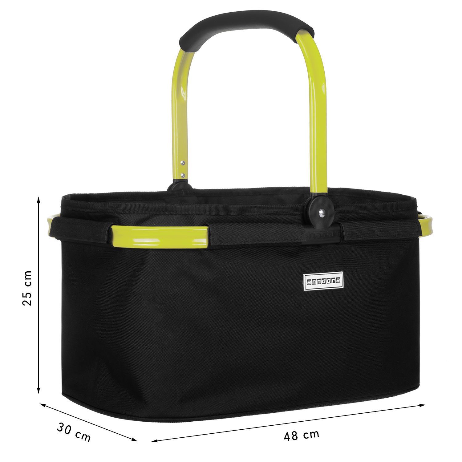 anndora Einkaufskorb mit stabilem Aluminiumrahmen 22 günstig online kaufen