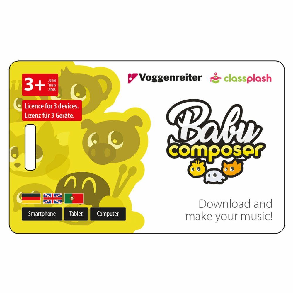 Voggenreiter Glockenspiel Baby Composer Set