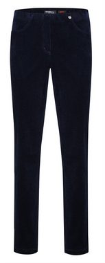 ROBELL Schlupfhose Jeans BELLA, Eingriffstaschen, lange Form, Gummibund, super Sitz