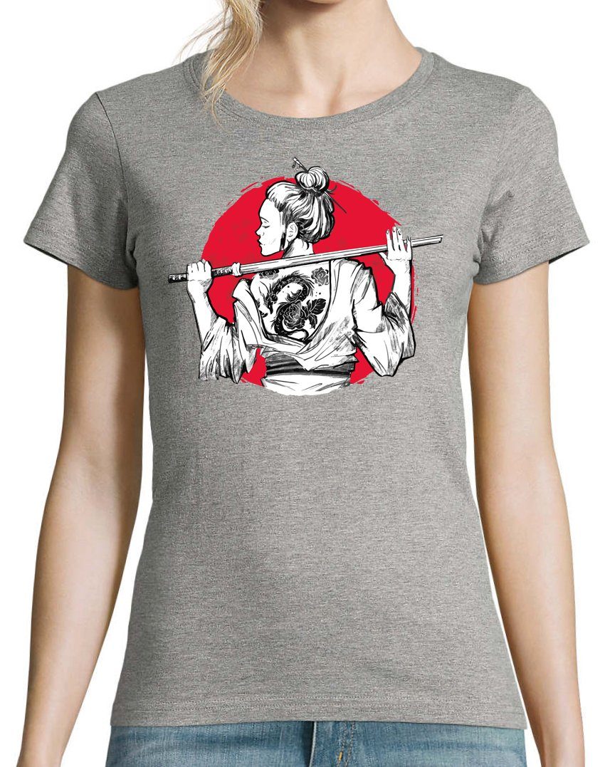 Youth Designz T-Shirt Samurai Girl Damen günstig online kaufen