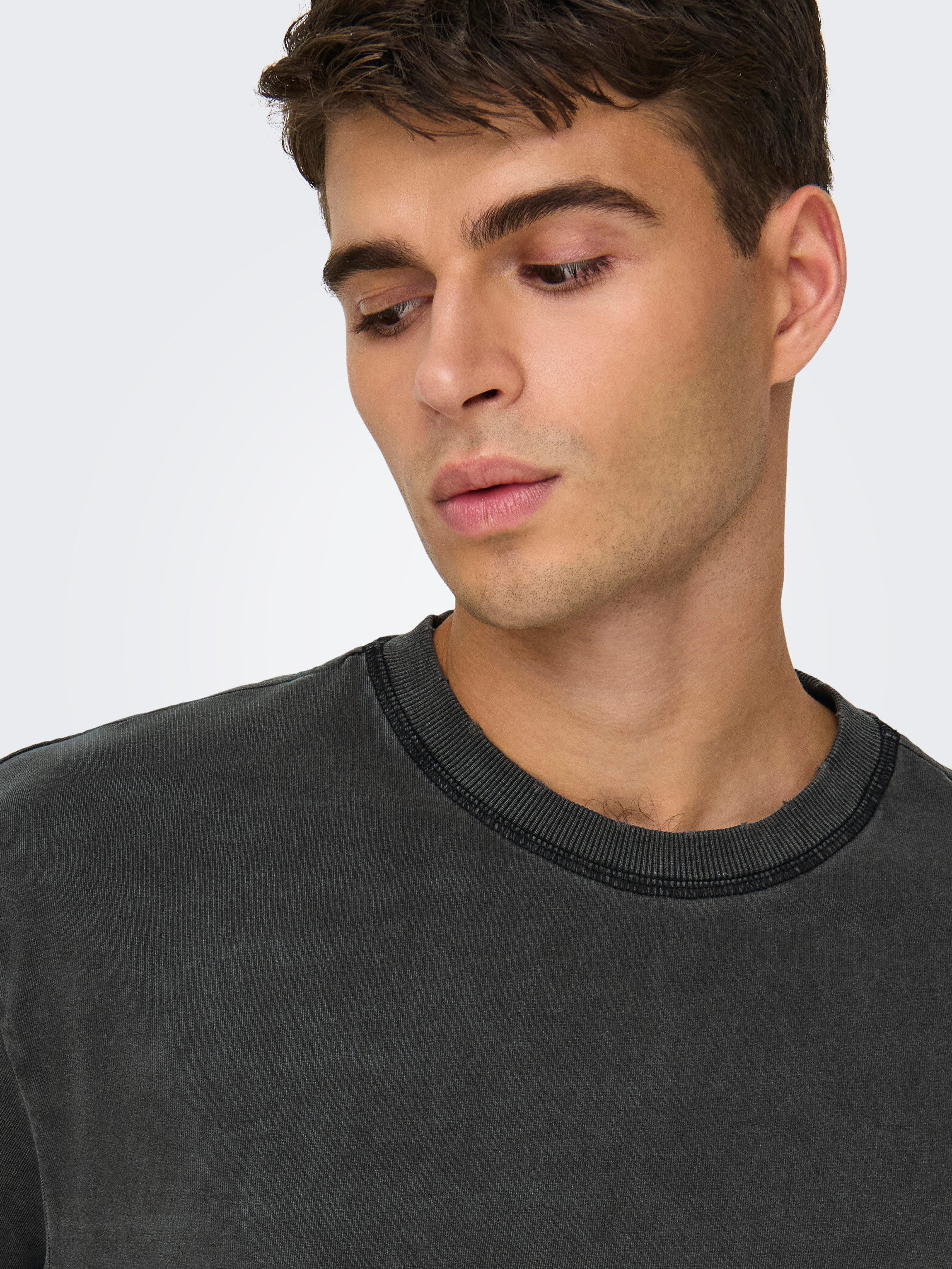 ONLY & SONS Rundhalsshirt ONSDISTRESS RLX SS TEE