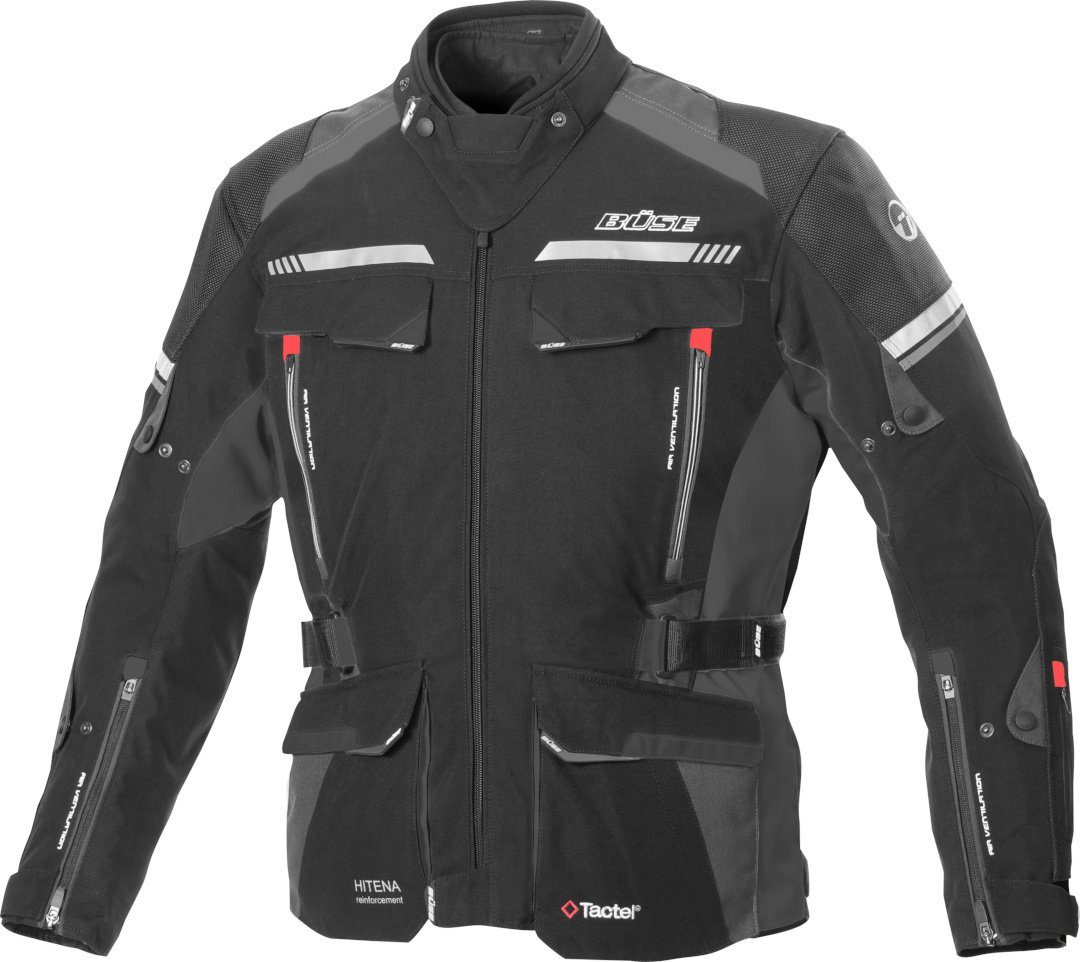 Motorradjacke Büse Highland II Textiljacke schwarz