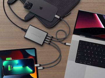 Satechi 165W USB-C 4-Port PD GaN Charger USB-Ladegerät (1-tlg)