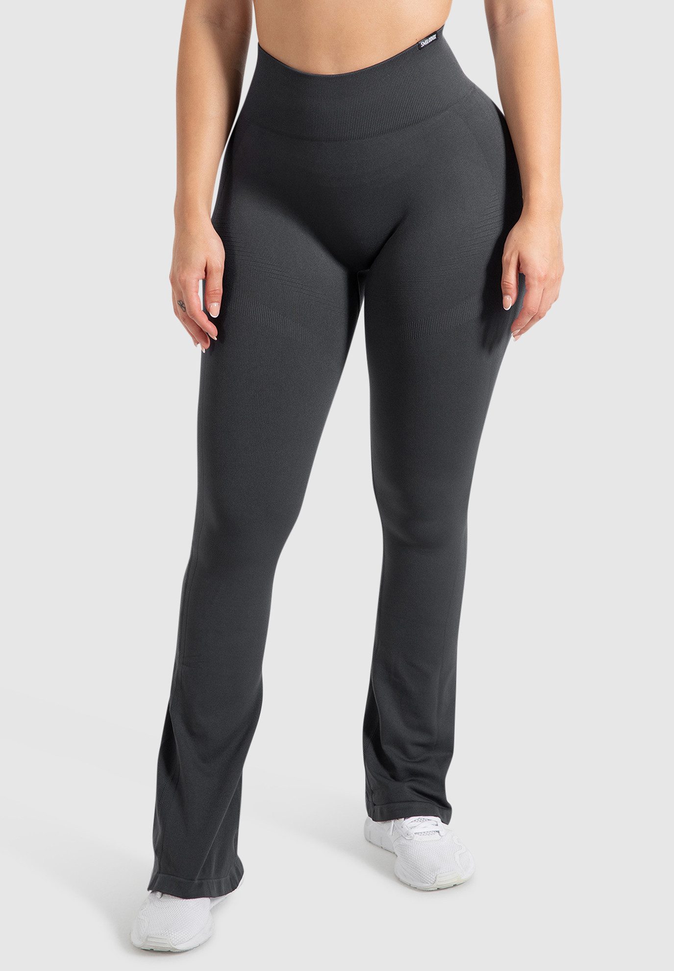 Smilodox Leggings Aylin Scrunch, Leggings mit Booty Push Effekt, Gym, Yoga & Freizeit Scrunch Naht, Booty Push, Weites Bein, Elastisch, High Waist