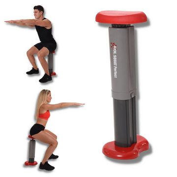 Gymform® Beckenbodentrainer Squat Perfect Kniebeugen Trainingsgerät, 1-tlg., Po Fitnessgerät mit 5 Intensitätsstufen, Kniebeugen einfach zuhause