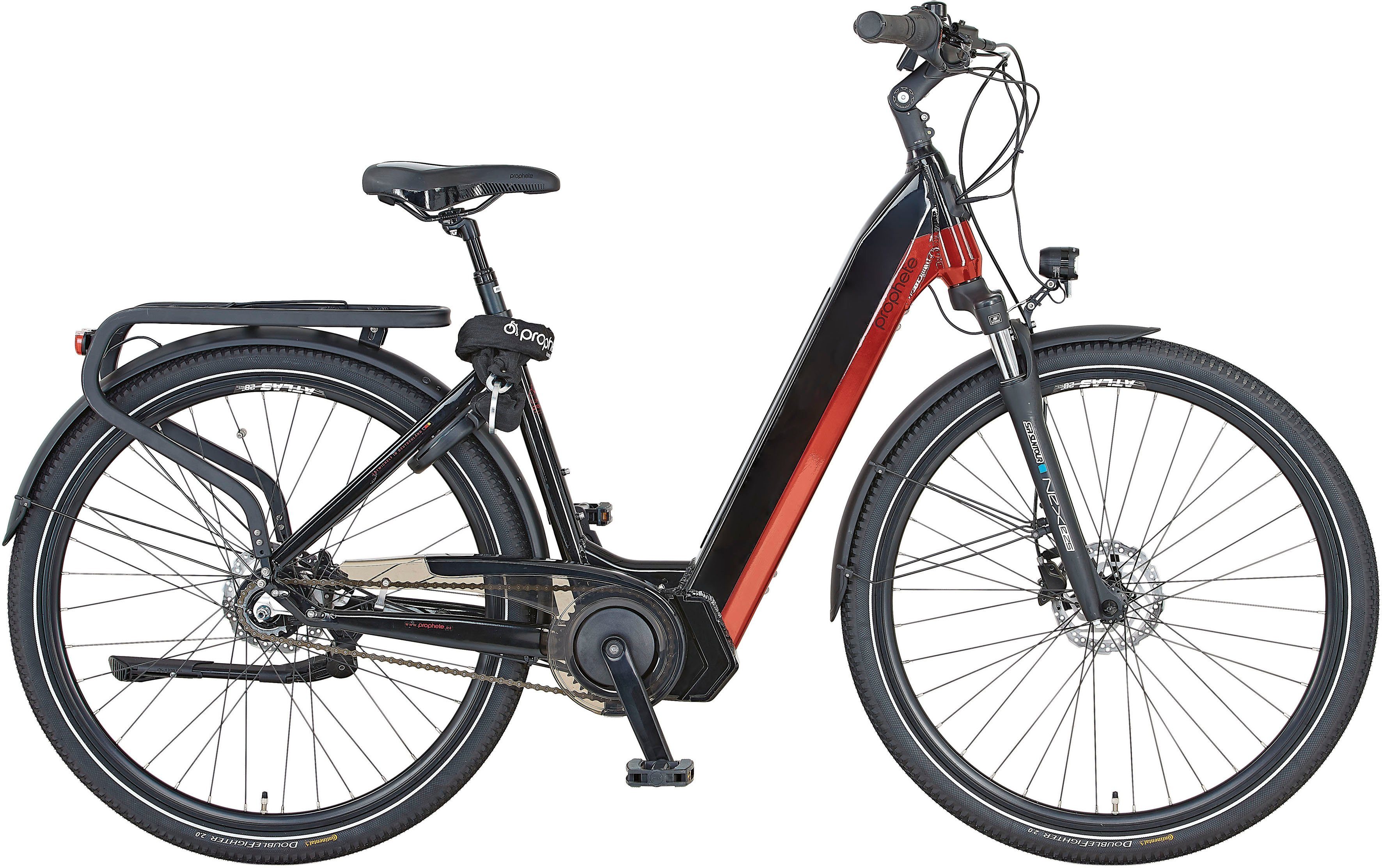 Prophete EBike eSUV 23.ETS.20, 7 Gang Shimano Nexus Schaltwerk, Nabenschaltung, Mittelmotor 250 W