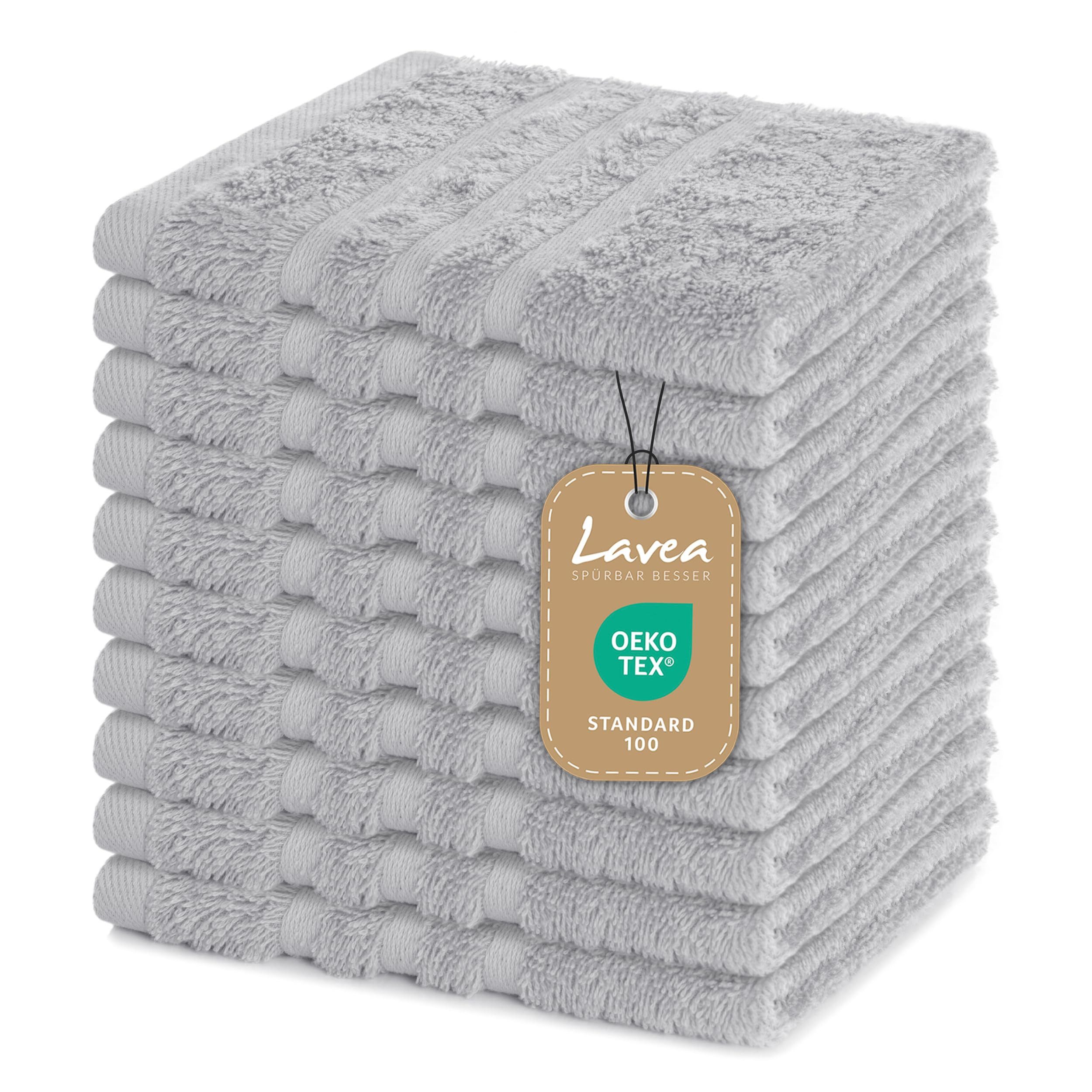 Lavea Handtuch Set saugstarke Frottierserie Elena, günstig online kaufen