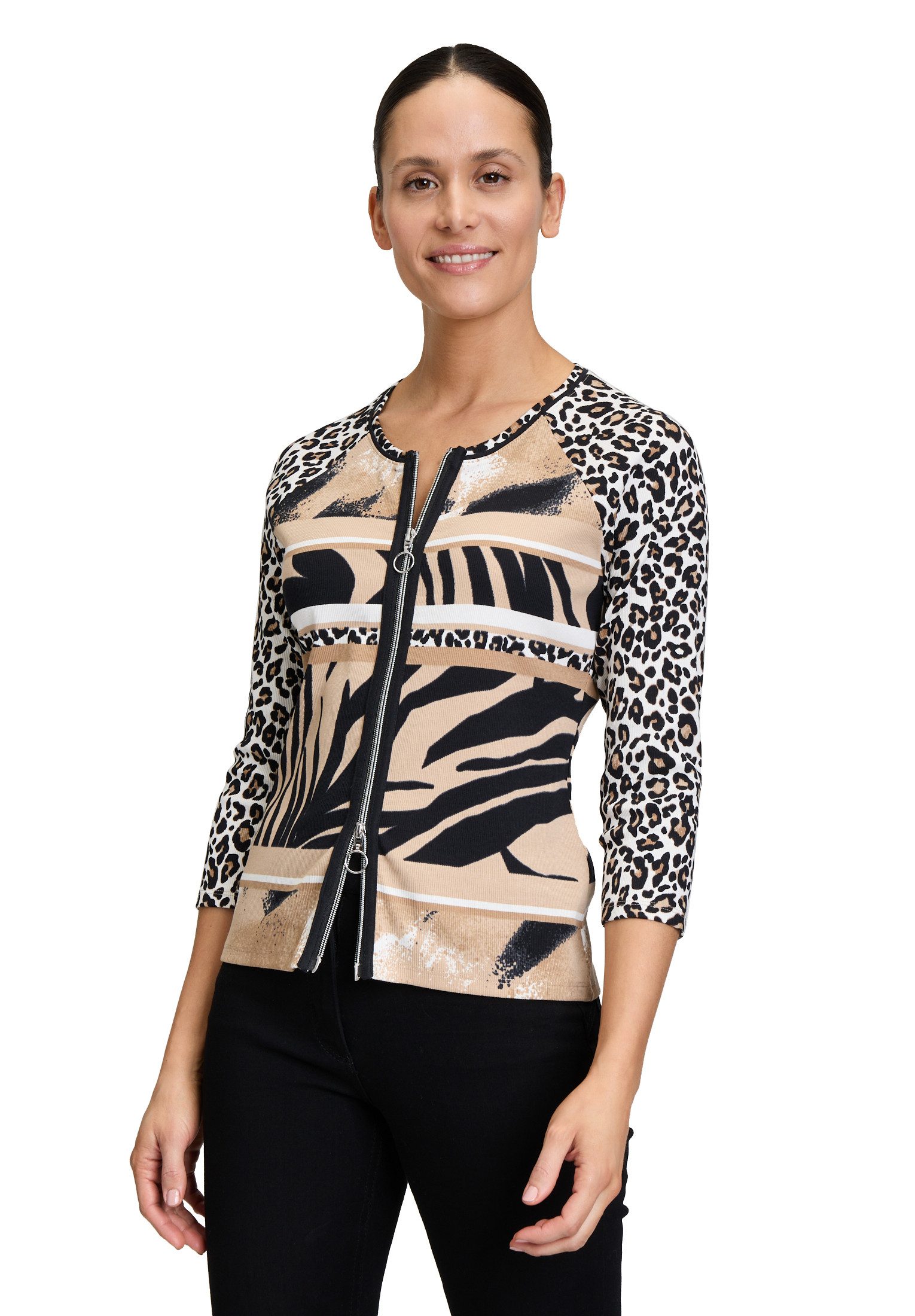 Shirtjacke Betty Barclay Shirtjacke mit Rippenstruktur