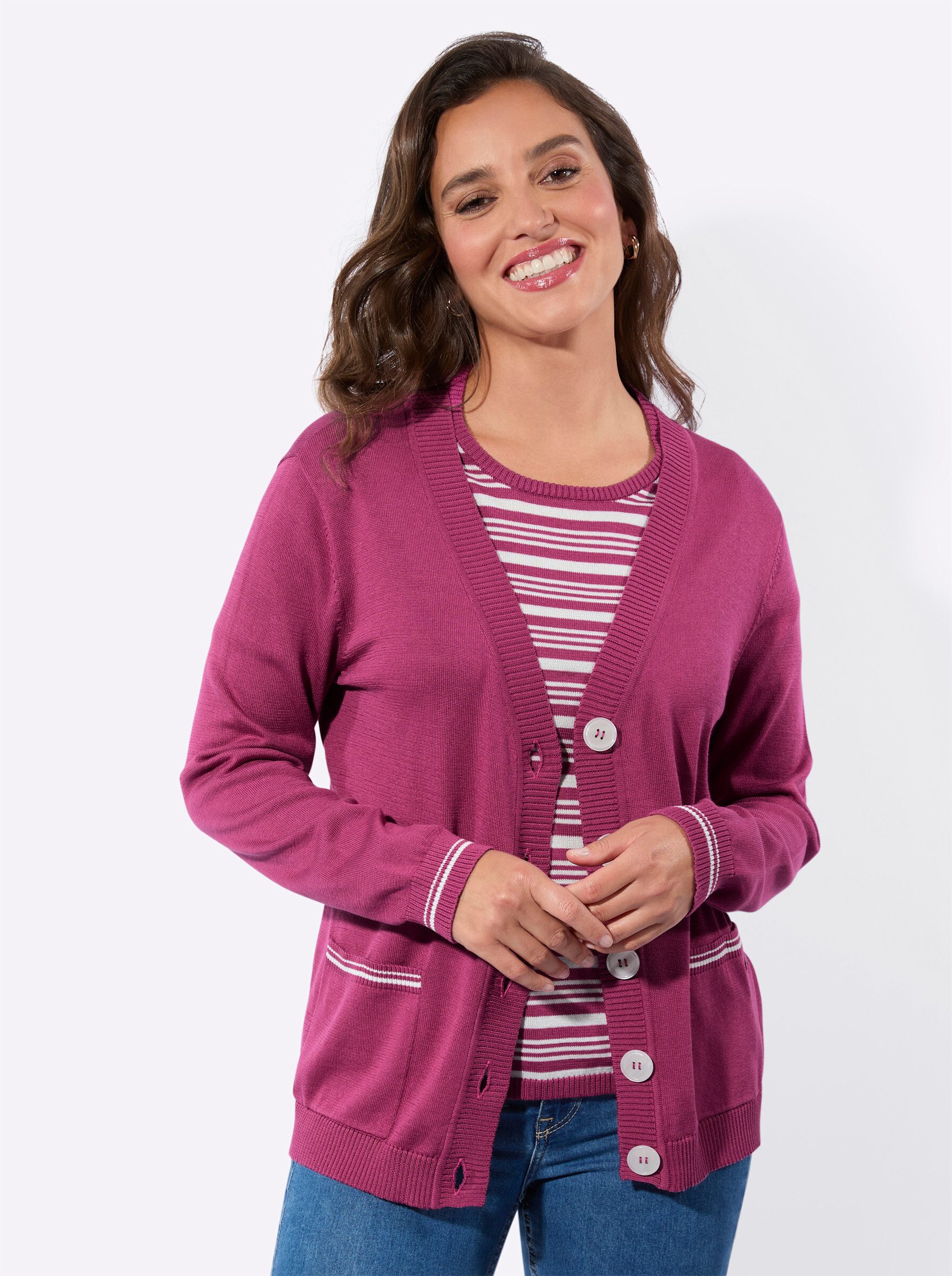 Witt Strickjacke Twinset Kurzarm günstig online kaufen