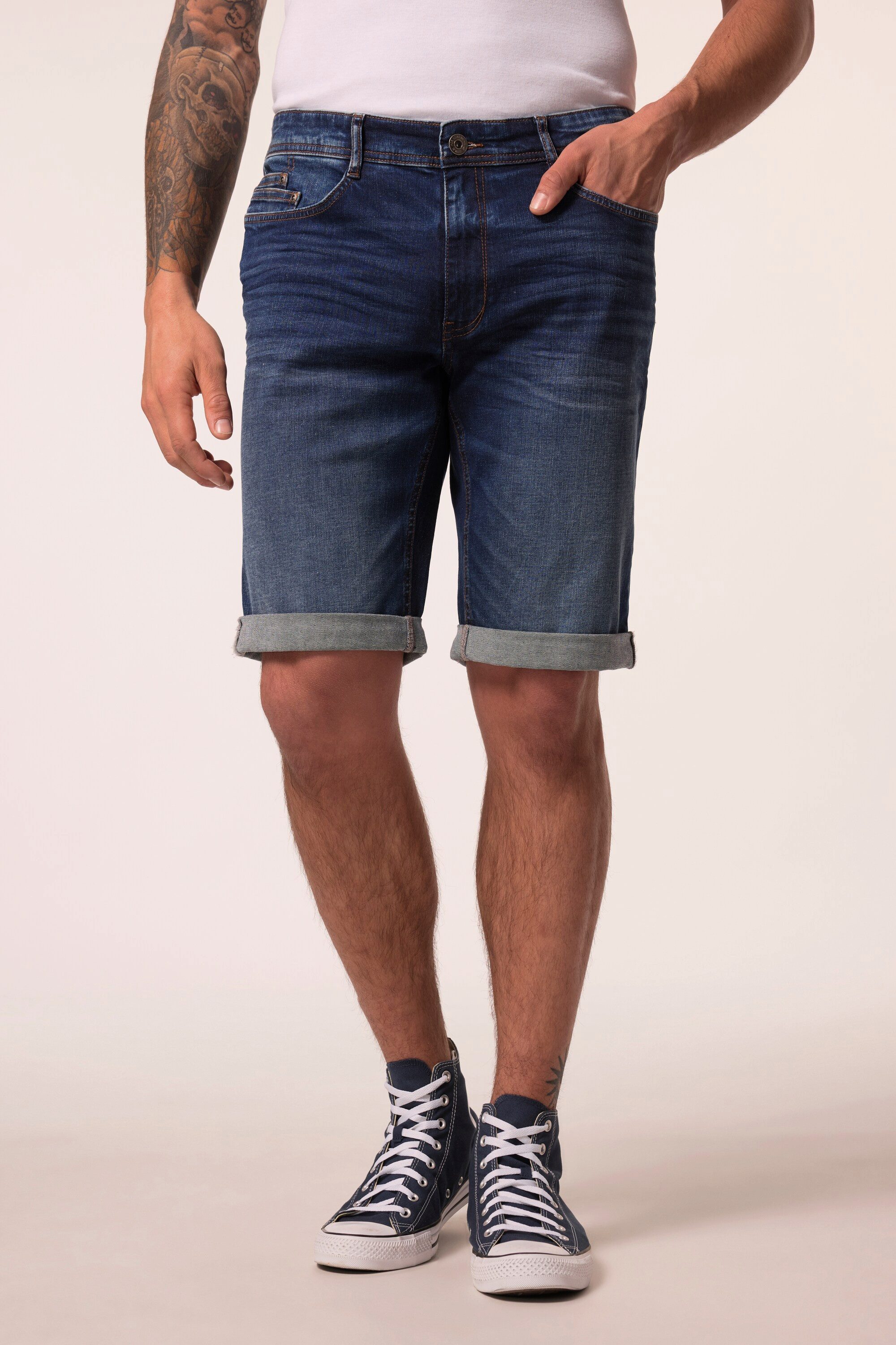 JP1880 Jeansbermudas JP1880 Jeans-Bermuda Bauchfit FLEXNAMIC® günstig online kaufen